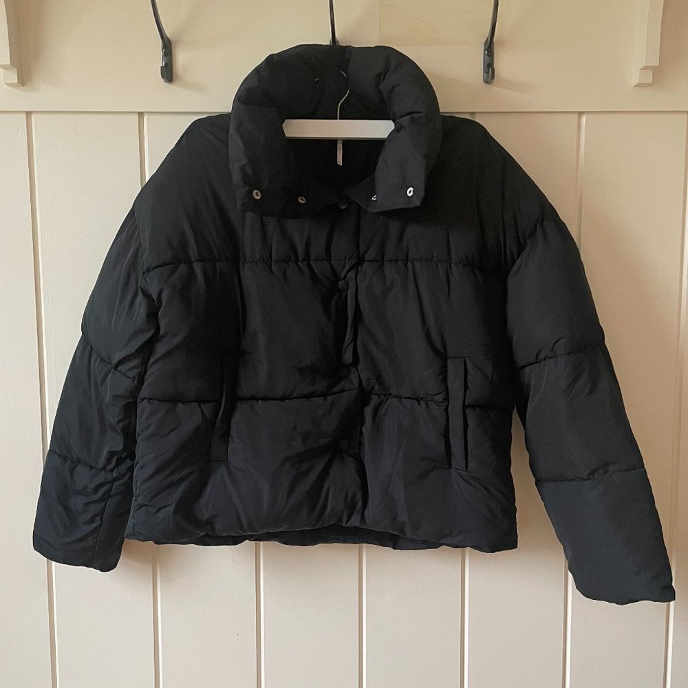 Women's XS Free People Cropped Puffer